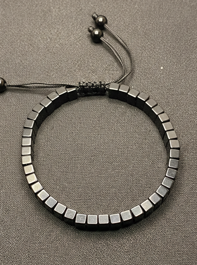 Matte Gunmetal Arrowhead Bracelet